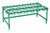 Eagle Group DR1860-E 18" x 60" EAGLEgard green epoxy dunnage rack.