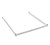 Eagle Group DTF1830-E 18" x 30" EAGLEgard green epoxy 3-sided double truss frame