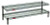 Eagle Group FCM1430VG 30" length, 14" high rear post and 7" high front post, valu-gard green