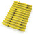 Eagle Group FT-2496-FG 24" x 96" floor trough with yellow fiberglass grating.