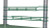Eagle Group LSL60-1VG 1" Valu-Gard green epoxy front-to-back ledge, 60" wide.