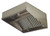 Eagle Group HES96-78 78" short front exhaust-only ventilation hood - HES series.