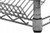 Eagle Group M1848V 18" x 48" Valu-Master gray angled shelf, hanger rails include