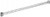 Eagle Group LR36-VG 36" Valu-Gard green side-to-side hanger rail.