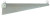 Eagle Group MMNSB-K-14-R 14" NSF-approved grey epoxy single knob bracket, right - for cantileve