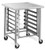 Eagle Group MMT3036S 30" x 36" mobile mixer stand with stainless steel base.