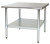 Eagle Group MS3036S 30" x 36" mixer stand, stainless steel legs and adjustable undershelf.