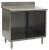 Eagle Group OB3060SE-BS 30" x 60" spec-master enclosed worktable with backsplash and open fron