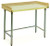 Eagle Group MT3096ST-BS 30" x 96" hardwood table with backsplash, end splashes and stainless s