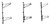 Eagle Group PDWB24VG 24" valu-gard finish, mid brackets - individual components, adjustable
