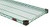 Eagle Group QAR1448E EAGLEgard hybrid epoxy Quad-Adjust Reverse Mat Shelf, 14" W x 48" L