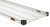 Eagle Group QA2148V Valu-Master gray epoxy Quad-Adjust Shelf, 21" W x 48" L