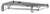 Eagle Group S1848-WGRT 18" x 48" stainless steel finish, wall mounted gowning rack with hang