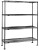 Eagle Group SA2436C Chrome shelf for seismic shelving, 24" W x 36" L