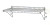 Eagle Group SNSW1224E 12" x 24" EAGLEgard green epoxy finish, 70 lbs. weight capacity - snap