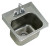 Eagle Group SRU14-10-5-1 15" x 16 3/4" one-compartment, counter drop-in sink with self rim desi