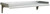 Eagle Group SWS1272-14/3 12" x 72" rolled front edge, 14/304 stainless steel - snap-n-slide sol