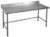 Eagle Group T3030GTEM-BS 30" x 30" 14/304 stainless steel top worktable; flat top, stainless st
