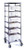 Eagle Group TBC-P 26" x 20 5/8" to 26" x 29 3/8" one-bay tote box carrier, adjustable wi