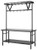 Eagle Group TM120APR 112" aluminum table mounted rack