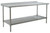 Eagle Group UT3084SEB 30" x 84" 16/304 stainless steel top worktable; rear upturn, stainless