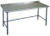 Eagle Group UT3060GTB 30" x 60" 16/430 stainless steel top worktable; rear upturn and galvan