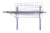 Eagle Group WAL-1-1848 18" x 48" single shelf kit - walstor modular wall system.