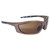 Radians CS3-45 Evolution Series Vision Protection, Chaos, Coffee Lens - Mocha Frame