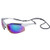 Radians IN6-GR Vision Protection, Rad-Infinity, Green Mirror - Silver Frame