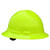 Radians QHR4-GREEN HI-VIZ Hard Hats, Quartz Full Brim, 4 Point Ratchet Suspension, Green HI-Viz