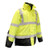 Radians SJ41-3ZGS-3X HI Viz Jacket Class 3, Three-In-One Weatherproof Parka, Green, 3X-Large