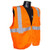 Radians SV25-2ZOM-M Saftey Vest Class 2 Fire Retardant, Mesh Orange, Medium
