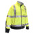 Radians SJ31-3ZGS-4X HI Viz Jacket Class 3, Tri-Laminate Soft Shell Jacket, Green, 4X-Large