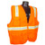 Radians SV61-NZOS-M Saftey Vest Non-Rated, Two Tone, Solid Orange, Medium