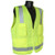 Radians SV7GL Saftey Vest Class 2, Surveyor, Solid/Mesh Greeneen, Large