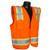 Radians SV46O2X 5 PT. Breakawy Safety Vest Class 2, Breakaway Surveyor Two Tone Breakaway Orange, 2X