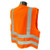 Radians SV8OM4X Saftey Vest Class 2, Mesh Class 2 Orange, 4X-Large