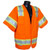 Radians SV63OL Saftey Vest Class 3, Surveyor, Two Tone Orange, Large