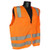 Radians SV8OS3X Saftey Vest Class 2, Solid Class 2 Orange, 3X-Large