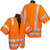 Radians SV83OM3X Saftey Vest Class 3, Standard, Mesh Orange, 3X-Large