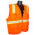 Radians SV61-NZOD-XL Saftey Vest Non-Rated, Two Tone, Dual Orange, X-Large