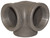 Dixon SOE100 1" MI Side Outlet Elbow