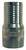 Dixon STC10 1" Plated Steel King Comb. Nipple
