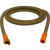 1" Blast Hose Assembly, Tan, 12-1/2 Ft, Nylon Fittings