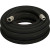 1-1/2" Blast Hose Assembly, Black, 100 Feet, Aluminum Fittings