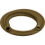 1-1/4" Blast Hose Assembly W/ Brass Couplings, 12-1/2' Tan Blast Hose