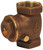 Dixon SWCV400 4" Brass Swing Check Valve Horizontal, FNPT, 521T11