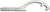 Dixon SZW2 STORZ SPANNER WRENCH