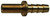 Dixon TFV2HB Tank Filler 1/4" Barb Brass (Length 1.57") Std Valve Stem Thd