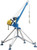 Gemtor CSQP-4 Permanent Davit System, 50Ft Galvanized Steel Cable